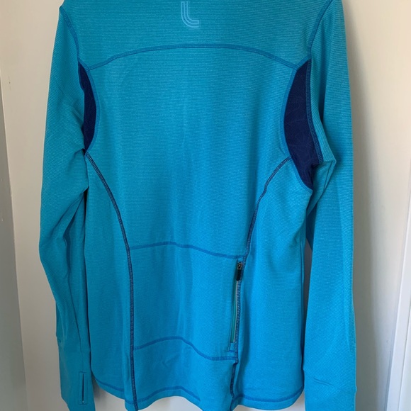 Lole Endurance Running Jogging Blue Long Sleeve Active Pullover XL NWT - Picture 4 of 12